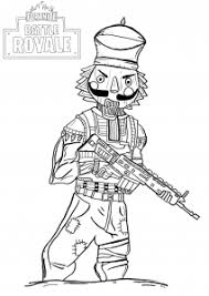 Printable fortnite skin coloring pages 77 fan art. Fortnite Battle Royale Free Printable Coloring Pages For Kids