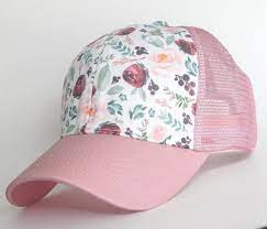 Floral Trucker Hat For Toddler Girl Etsy Toddler Girl Accessories Toddler Girl Outfits Toddler Trucker Hats