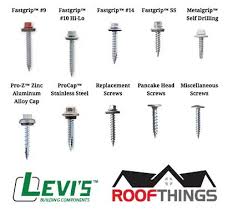 what metal fastener or roofing screw do you need