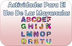 Resultado de imagen de las mayusculas