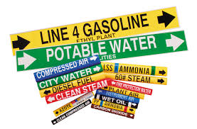 Ansi Pipe Marking Standards Osha Pipe Labeling