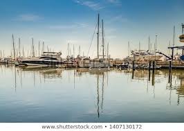 Cervia Ra Italy May 17 2019 Boats Mooring In Port Channel Of Cervia Please Repin Cervia Ravenna Adriaticsea Roma Stock Photos Italy Photo Image