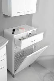 Entspricht wäschekorb schrank dem qualitätslevel, die sie als kunde in dieser preiskategorie erwarten können? Badschrank Weiss Mit Integriertem Waschekorb Schrank Mit Handtuchaufbewahrung Nord Aqua