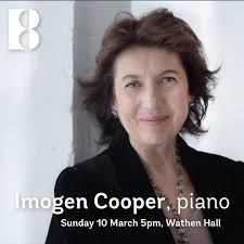 Our Artistic Director, James Day, sat down with pianist Imogen Cooper to  discuss all things piano, classical music and Barnes Music Festival. 'In my  experience, music always disturbs dark things but also