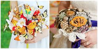 5 fun alternatives to the bouquet toss. Bouquets That Aren T Flowers Alternative Wedding Bouquet Ideas