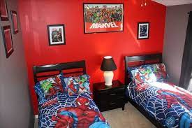 Add a nice touch of spiderman to any bedroom with items from our spiderman bedroom decor department. 15 Kids Bedroom Design With Spiderman Themes Spiderman Room Kids Bedroom Designs Bedroom Red