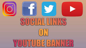 You can get the banner image of a youtube channel. How To Get Instagram Facebook Twitter Subscribe Links On My Youtube Banner Youtube