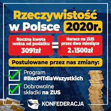 Maybe you would like to learn more about one of these? Konfederacja Twitterren Musimy Uwolnic Polakow Z Tego Ucisku Fiskalnego Dlatego Proponujemy Zlikwidowac Przymus Zus I Wprowadzic Dobrowolnosc Placenia Skladek Roczna Oszczednosc 18 Tys Zl Wprowadzic Program Bezpitdlawszystkich
