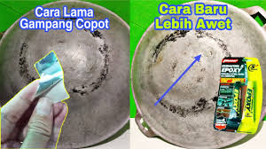 Bocornya atap rumah saat hujan tersebut memang sering kali terjadi, terutama pada rumah yang menggunakan material asbes. Wajan Bocor Pakai Lem Besi Mampet Anti Copot Youtube
