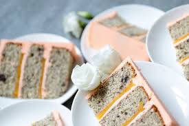 Pfirsiche abtropfen lassen, 350 ml saft auffangen. No Drama Llama Torte Mit Mohn Pfirsich Fullung Und Buttercreme