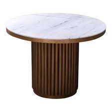 Our collection of white dining tables and black dining tables make for an artful arrangement. Tower Dining Table Antique Brass Products Moe S Wholesale