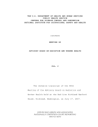 THE U.S. DEPARTMENT OF HEALTH AND HUMAN SERVICES PUBLIC HEALTH SERVICE  CENTERS FOR DISEASE CONTROL AND PREVENTION NATIONAL