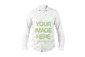 Download Design Your Own Formal Dress Shirt Online Upload Your Image Onto The Shirt And Customize The Color A Sim Long Sleeve Shirt Dress Clothing Mockup Shirt Mockup