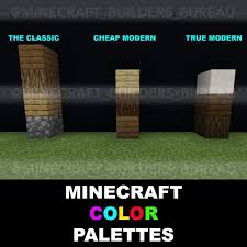 Mit q und e fly. Minecraft Builders Bureau On Instagram Some Basic Block Color Palettes For You Today Let The Colors Lead To Minecraft Minecraft Designs Minecraft Creations