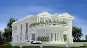 Sementara itu, cat eksteriornya berwarna putih dan menggunakan model jendela mengusung konsep futuristik, dinding eksterior pada gambar rumah mewah ini didesain berlapis dan berlekuk. 60 Desain Denah Rumah Mewah Impian 1 Dan 2 Lantai Rumahpedia