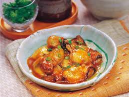 牡蠣 の 味噌 煮