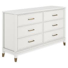 Cosmoliving Westerleigh 6 Drawer Dresser In White In 2020 6 Drawer Dresser Dresser Drawers Drawers