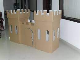 How many sheets of cardstock to make a castle? Image Result For Diy Castle Moat Rabbithouses Cardboard Castle Cardboard Castle Diy Diy Cardboard Castle