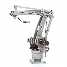 Robot Arm Arduino 6 Axis Servo Control Palletizing Arduino Mega2560 Robotics Techgadgets Industrial Robots Robot Arm Diy Robot