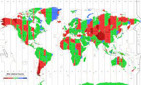 Do You Live In The Correct Time Zone Correct Time Solar Time Map