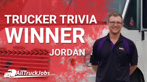 Oct 26, 2021 · a comprehensive database of more than 206 driving test quizzes online, test your knowledge with driving test quiz questions. 2018 Trucker Trivia Contest Meet The Winner