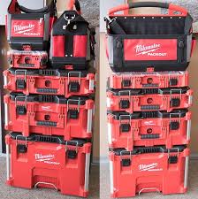 Milwaukee Packout Tool Storage Stack Examples Milwaukee Tools New Milwaukee Tools Milwaukee Power Tools