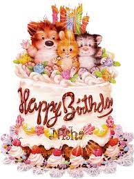Nisha Birthday Cakes If you are looking for something beautiful to congratulate a girl, this animation is especially for you! nisha birthday cakes