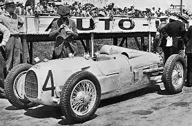 Gp France Acf 1934 Auto Union A 4 Of August Monberger Classic Racing Cars Grand Prix Racing Classic Race Cars