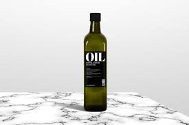 Olive Oil Square Bottle Mockup Bottle Mockup Oils Bottle