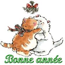Résultat de recherche d'images pour "bonne année chats"