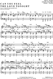 Can You Feel The Love Tonight Piano Sheet Music Pdf Can You Feel The Love Tonight Klavier Gesang Elton John Pdf Noten Klick Auf Die Noten Um Reinzuhoren Note Klarinette Noten Saxophon Noten Klavier