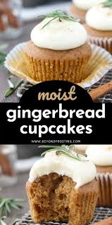 Homemade Gingerbread Cupcakes Recipe Perfect For Christmas Recipe Christmas Recipes Easy Cupcake Recipes Holiday Baking Recipes