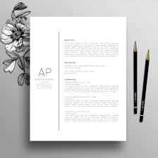 A cover letter serves as a formal introduction to your resume, and allows you to expand on various aspects of your work history. Professional Resume Template Cover Letter Template References Creative Resume Template Teacher Resume Instant Digital Download Alexand Resume Template Professional Resume Template Creative Resume Templates