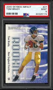 This 2002 topps offering is one of the better brady cards you'll find, centering on his super bowl xxxvi victory the year before. 2000 Skybox Impact Football Cards Psa Smr Price Guide