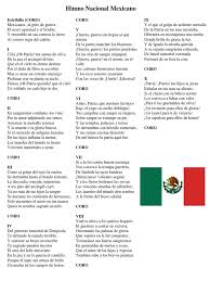 Porque él supo sus armas de brillo circundar en los campos de honor. Himno Nacional Mexicano Completo Agitacion Conflicto Armado