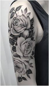 Womenstattoo Womenstattooideas Black And White Rose Tattoo Ideas For Women Flower Girls With Sleeve Tattoos White Rose Tattoos Arm Sleeve Tattoos For Women