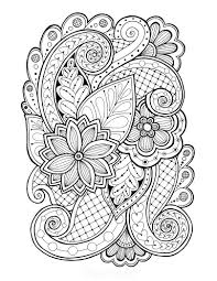 31 printable flower coloring pages for adults happier human