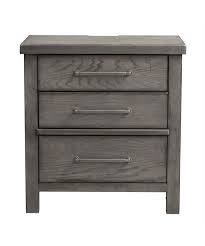 These are 2 matching white 2 drawer nightstands that aren't quite a year old. Contemporary 3 Drawer Nightstand With Charging Station By Liberty Furniture