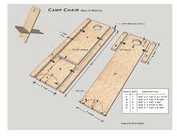 Carry Along Wooden Camping Chair Camping Chair Woodworking Projects Diy Chair