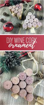 My nieces and nephews really enjoyed make these! Diy Wine Cork Christmas Tree Ornament
