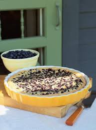 Tarte Amandine Aux Bleuets Ricardo Recipe Dessert Recipes Blueberry Recipes Sweet Pie