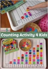 Here is a fun and simple counting activity for children. Learning To Count Activity Learning 4 Kids