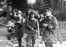 German Forces Waiting For The Attack Operation Market Garden World War Two Wwii