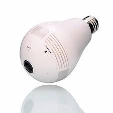 Nexht Full Hd Wireless Indoor Security Camera With 360 Vision And Ceiling Light Bulb Design With Led Lights 86311 The Home Depot