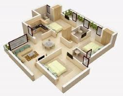 Berikut merupakan gambar sketsa rumah 2 kamar tidur, satu kamar mandi, satu ruang tamu, ruang makan serta ruang ruang lainnya 40 Denah Rumah 2 Kamar Tidur 1 Kamar Mandi Terbaru Rezanesia Com