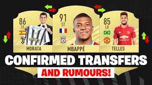 This is his non rare gold card. Fifa 21 New Confirmed Transfers Rumours Ft Mbappe Telles Morata Etc Youtube