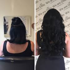 Find your perfect match from 17 colors and four lengths, 18, 20, 22 and 24. four weights, 120g, 160g, 220g and 240g, allow you to decide how much you want to turn up the volume. Before And After We Are Dolls Hair Extensions Hair Extensions Before And After Thick Hair Styles Black Hair Extensions