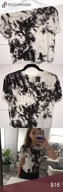 Black And White Tie Dye Shirt Black And White Tie Dye Crop Top Tie Dye Crop Top Tie Dye Crop Tops