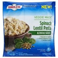 Birds Eye Veggie Pasta Alfredo Nutrition Facts Birds Eye Veggie Made Spinach Lentil Pasta Alfredo Sauce 10 Oz Allergy And Ingredient Information