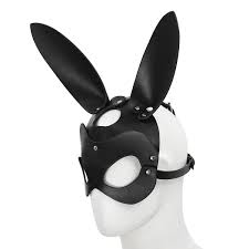 PU Faux Leather Rabbit Bunny Ears Mask BDSM Bondage Play Cosplay | eBay